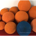 DN125 concrete pump pipe cleaning rubber sponge ball for Putzmeister